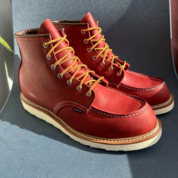 NEW Red Wing Heritage - 8864 - Gore-Tex Moc Toe - Russet Taos - 11.5 D - Picture 3 of 10